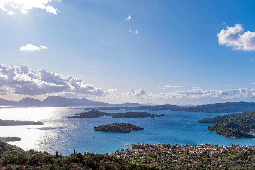 Bucht von Nidri auf Lefkas | © Envato Elements