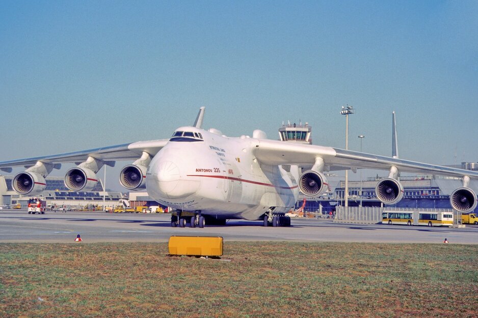 Landung AN225 2003 | © Linz Airport